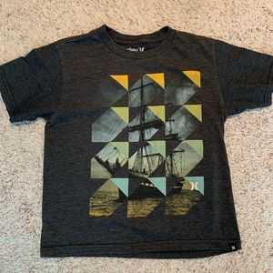 GUC BOYS HURLEY grey t-shirt, size XS youth